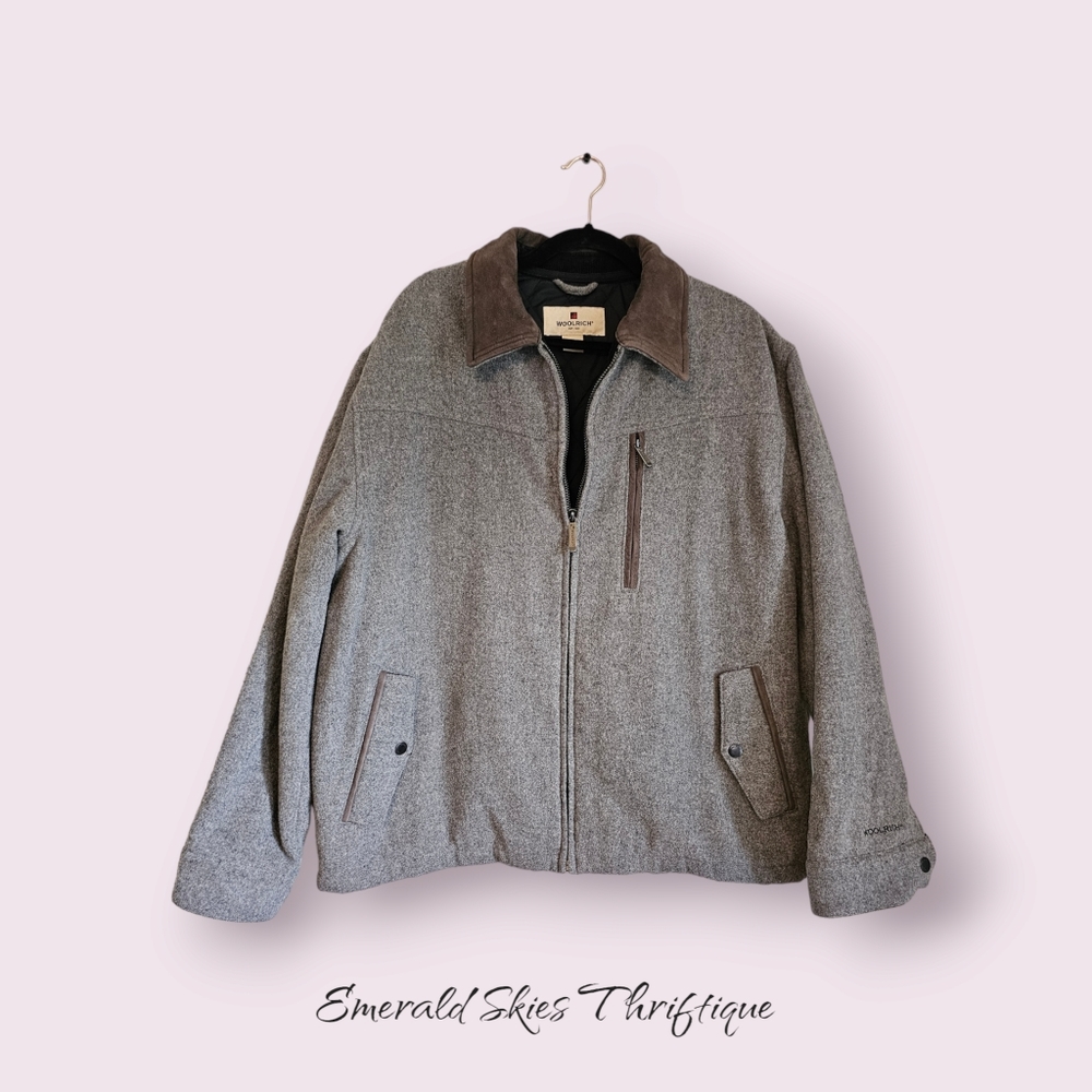 Woolrich lined bomber‎ jacket
